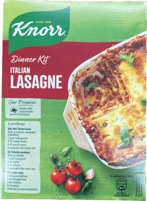 Knorr lasagne 262 gr