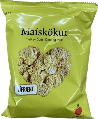 Himneskt maískökur m/ sýrðum rjóma 50 gr