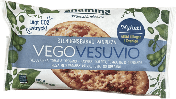 Anamma pizza vesuvio 190 gr