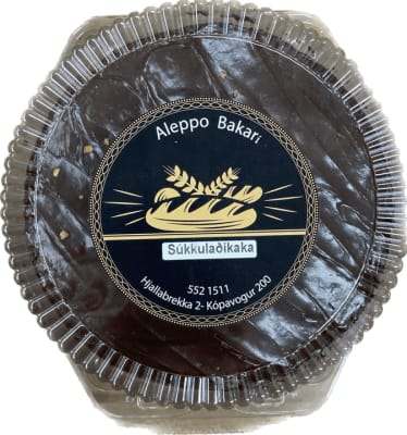 Aleppo bakari súkkulaði terta 600 gr