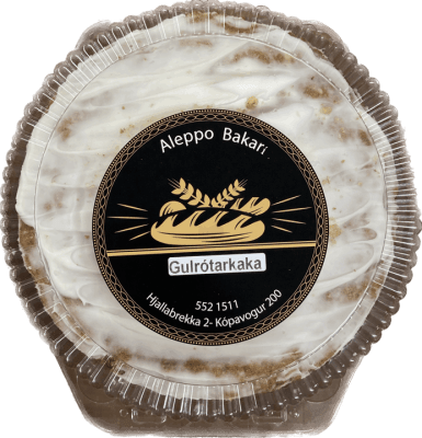 Aleppo bakari gulrótarterta 800 gr