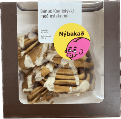 Bónus kanilstykki 2 stk