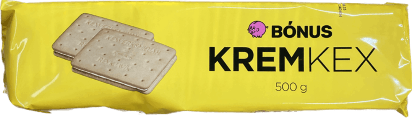 Bónus kremkex 500 gr