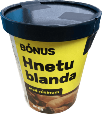 Bónus hnetu blanda m/rúsínum 400 gr
