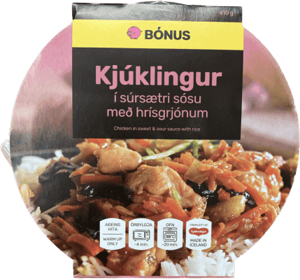 Bónus kjúklingur í súrsætri sósu 410 gr