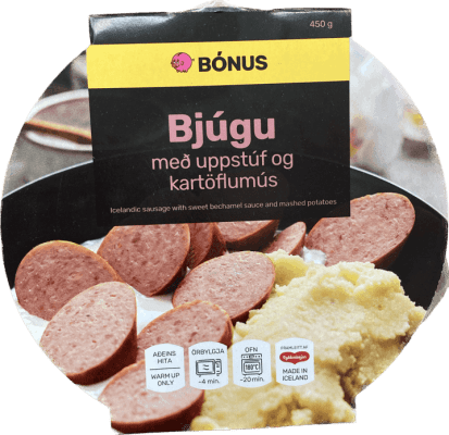 Bónus bjúga m/uppstúf 450 gr