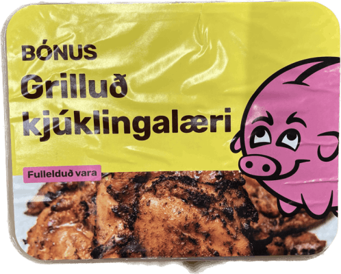 Bónus kjúklingalæri fulleldað ca. 500 gr