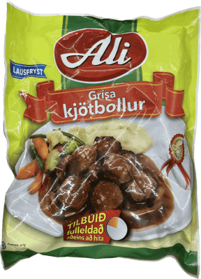 Ali grísahakkbollur 1 kg