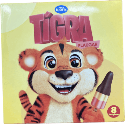 Kjörís tígra flaugar 8 stk