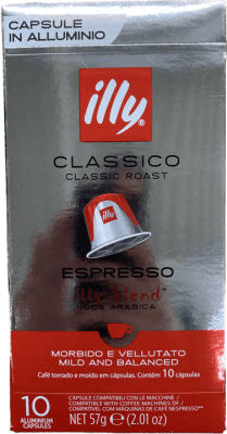 Illy hylki classic espresso 10 stk