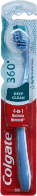 Colgate 360° Deep Clean mjúkur tannbursti, 1 stk