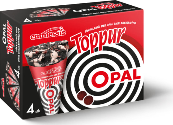 Ópal toppur 4 stk