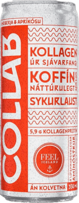Collab hinberja og apríkósu 330 ml