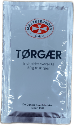 Malteserkors þurrger 11,8 g