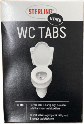 Sterling WC töflur 10 stk (200 g)