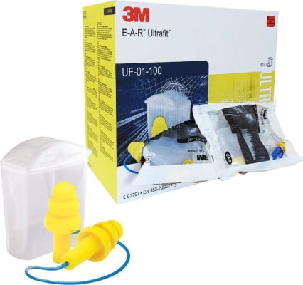3M Ultrafit margnota eyrnatappar í boxi