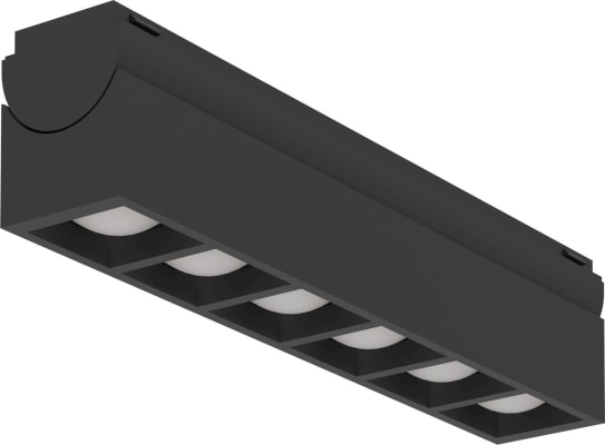 6 LED ljós á braut