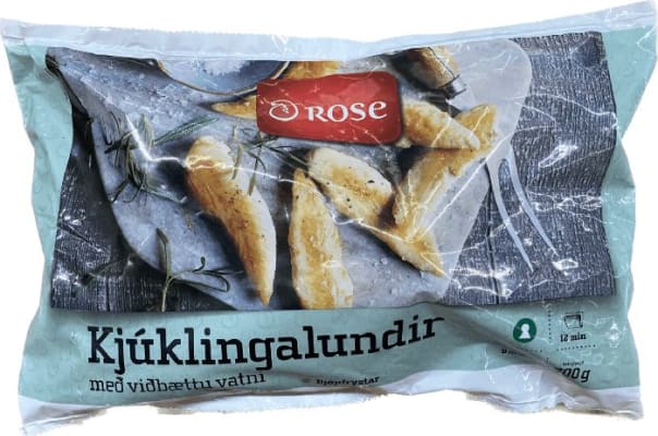 Rose Kjúklingalundir með viðbættu vatni 700 g