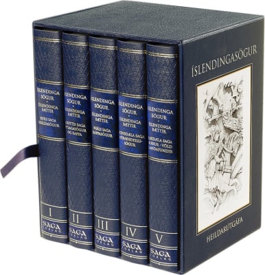 Íslendingasögur og Íslendingaþættir: heildarútgáfa í 5 bindum