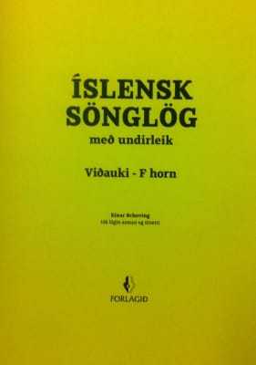 Íslensk sönglög – viðauki, franskt horn