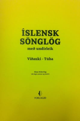 Íslensk sönglög – viðauki, túba