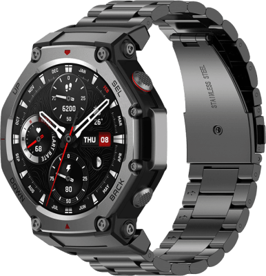 Amazfit T-Rex 3 (W010) - Svört keðju ól