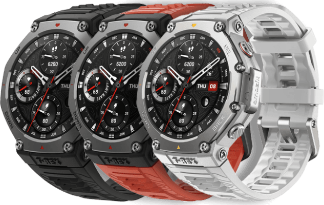 Amazfit T-Rex 3 snjall- og heilsuúr