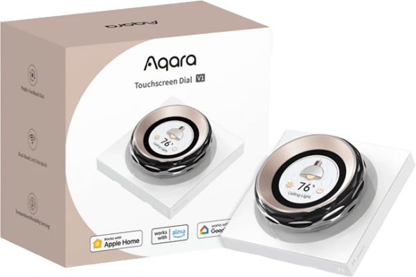Aqara Touchscreen Dial V1 snúningsrofi m. snertiskjá