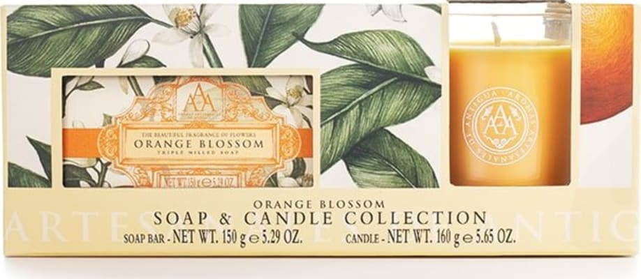 Aromas Artesanales de Antigua Orange Blossom Gjafa- og dekursett