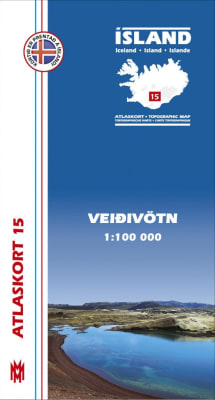 Atlaskort 15 - Veiðivötn