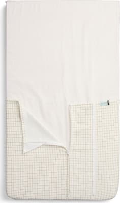 Baby Tuck Sheet – Caramel grid