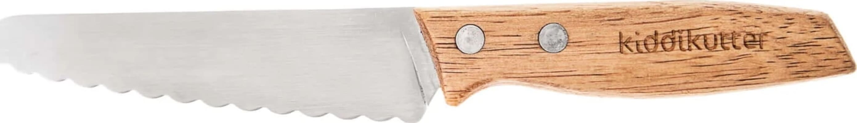 Barnahnífur viðarhandfang