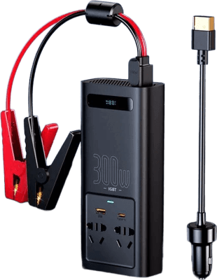 Baseus Car Power Inverter 300W spennubreytir í bíl