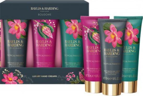 Baylis & Harding Boudoire Handáburður Gjafasett 3x50ml