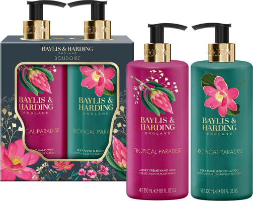 Baylis & Harding Boudoire Tropical Paradise Handsápa & Handáburður í setti