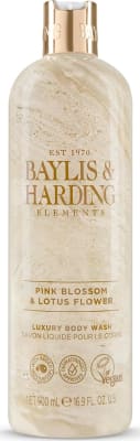 Baylis & Harding Elements Pink Blossom & Lotus Flower Lúxus Bað- og Sturtusápa 500 ml