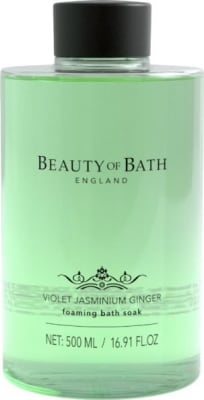 Beauty of Bath Violet Jasminium Ginger Freyðandi Bath Soak