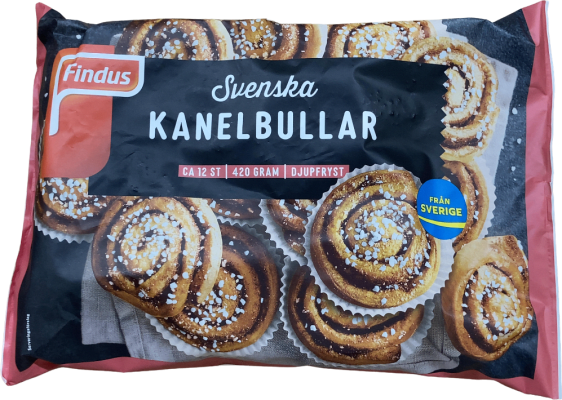 Findus Sænskar kanilsnúðar 420 g
