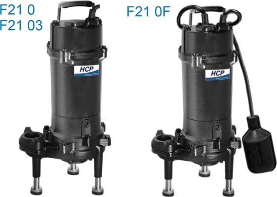 Brunndælur 1 1/4" 230V-400V með tætara