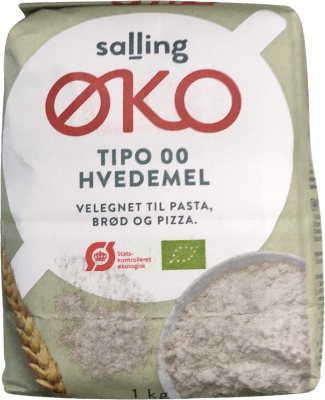Salling lífrænt Tipo 00 hveitimjöl 1 kg