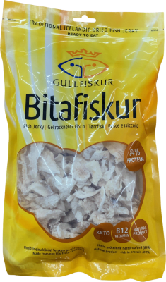 Gullfiskur Bitafiskur Þurrkaður fiskur (200 g)