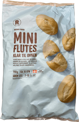 Rema 1000 Smábagettur (Miniflutes) 750 g