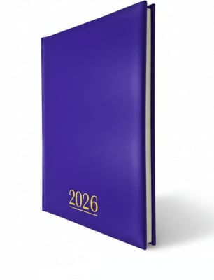 Dagbók - Tunglið 2026 fjólublá