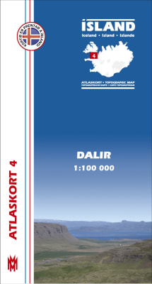 Dalir 1:100 000 - Atlaskort 4
