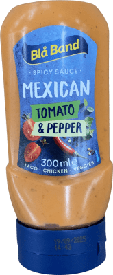 Blå Band Spicy Sauce Mexíkósk tómata- og piparsósa 300 ml