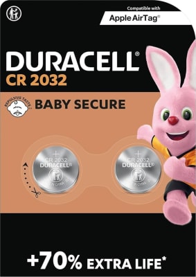 Duracell Rafhlöður - CR2032 2 stk - 3V Lithium