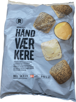 Rema 1000 Handverks Hveitibrauð með Bláum Valmúafræjum 600 g