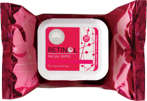Elysium spa retinol blautþurrkur 1 pakki 30 stk