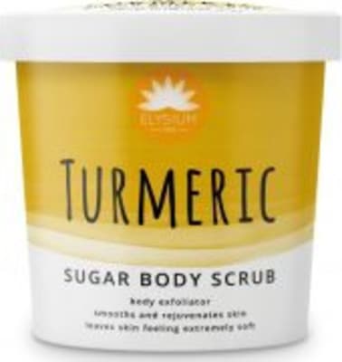 Elysium Spa Turmerik sykur líkamsskrúbbur 200 gr