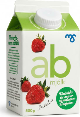 Ab mjólk jarðarberja 500 ml